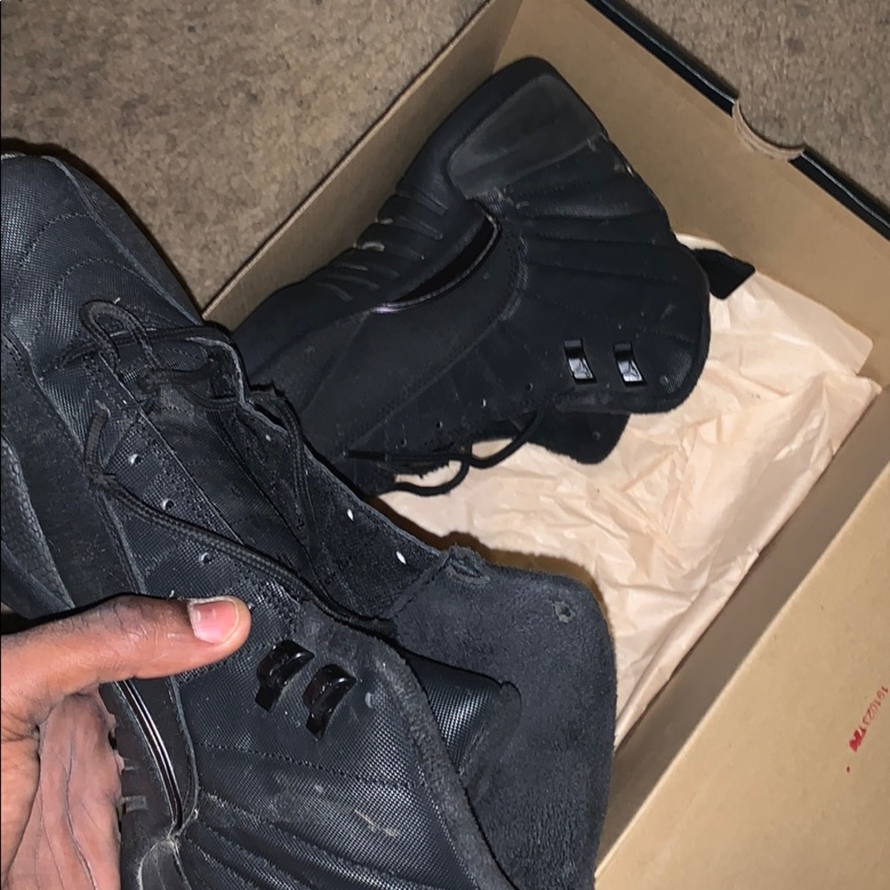 Jordan black cat 12’s